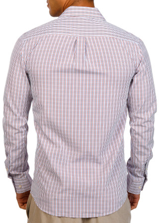 Thumbnail 3: CHAPS Chaps Mens Long Sleeve Button Down Plaid Slim Fit Shirt 