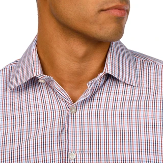 Thumbnail 4: CHAPS Chaps Mens Long Sleeve Button Down Plaid Slim Fit Shirt 