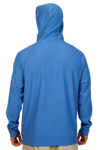 Thumbnail 3: REEL LEGENDS Reel Legends Mens Long Sleeve Waffle Hoodie 