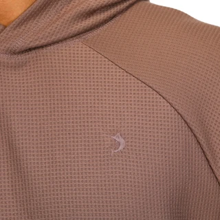 Thumbnail 4: REEL LEGENDS Reel Legends Mens Long Sleeve Waffle Hoodie 