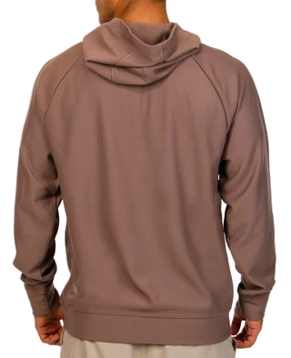 Thumbnail 2: REEL LEGENDS Reel Legends Mens Long Sleeve Waffle Hoodie 