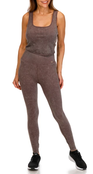 Thumbnail 1: Harmony Balance Harmony Balance Womens Active 2 Pc Ribbed Leggings Set 