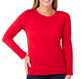 Thumbnail 1: Blue Sol Blue Sol Womens Solid Luxey Long Sleeve Top 