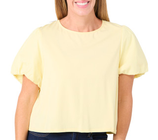 Thumbnail 1: Nanette Lepore Nanette Lepore Womens Short Sleeve Bow Top 