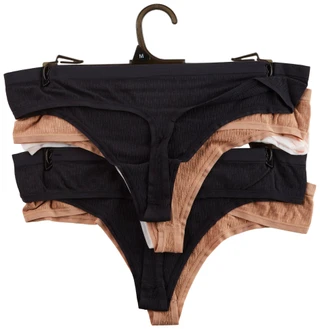 Thumbnail 2: JASON WU Jason Wu Womens 5 Pk Seamless Thong Panties 