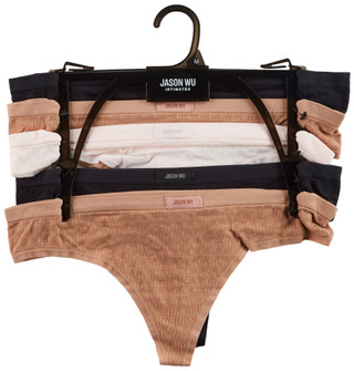 Thumbnail 1: JASON WU Jason Wu Womens 5 Pk Seamless Thong Panties 