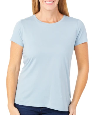 Thumbnail 2: ELIE TAHARI Elie Tahari Womens Short Sleeve Solid Crew Top 