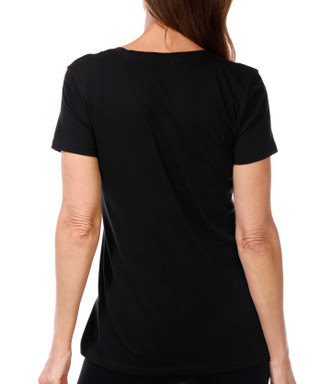 Thumbnail 2: ELIE TAHARI Elie Tahari Womens Short Sleeve Solid Crew Top 