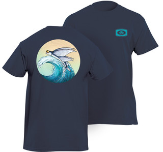 Thumbnail 3: Flying Fisherman Flying Fisherman Mens High Flyer Short Sleeve Tee 