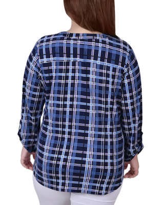 Thumbnail 2: NAVY PLAID