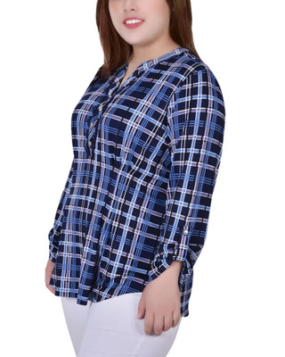 Thumbnail 3: NAVY PLAID