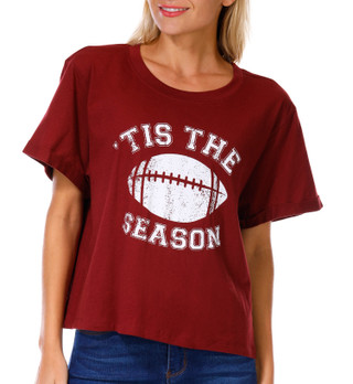 Thumbnail 4: COASTAL DREAMER Coastal Dreamer Juniors Tis The Season T-Shirt 