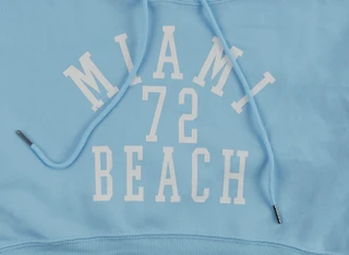 Thumbnail 3: Jolie & Joy Jolie & Joy Juniors Miami Beach Cropped Hoodie 