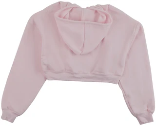 Thumbnail 2: Jolie & Joy Jolie & Joy Juniors Teddy Bear Cropped Hoodie 