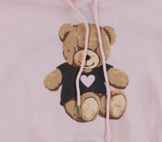 Thumbnail 3: Jolie & Joy Jolie & Joy Juniors Teddy Bear Cropped Hoodie 