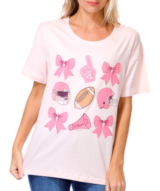 Thumbnail 1: COASTAL DREAMER Coastal Dreamer Juniors Football Graphic Tee 