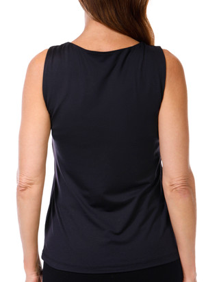 Thumbnail 2: Tahari Tahari Womens Sleeveless Solid Tank Top 