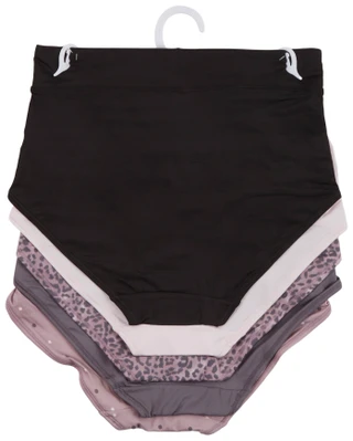 Thumbnail 2: Gloria Vanderbilt Gloria Vanderbilt Womens 5 Pk Microfiber Brief Panties 
