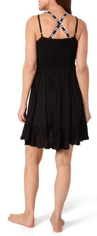 Thumbnail 2: Raviya Raviya Womens Sleeveless Crochet Waist Coverup 