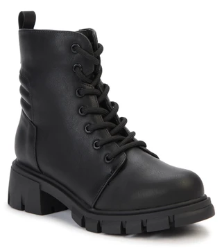 Thumbnail 2: Mia Mia Girls Little Chassidy Combat Boots 