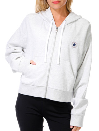 Thumbnail 1: Converse Converse Juniors Retro Zippered Hoodie Sweatshirt 
