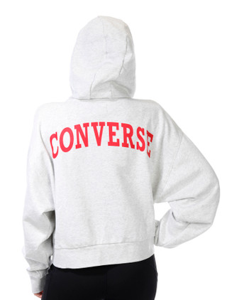 Thumbnail 3: Converse Converse Juniors Retro Zippered Hoodie Sweatshirt 
