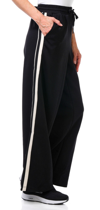Thumbnail 2: BUNULU Bunulu Womens Taping Wide Leg Pants 