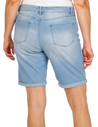 Thumbnail 2: D. Jeans D. Jeans Womens High Waist Roll Cuff Denim Shorts 