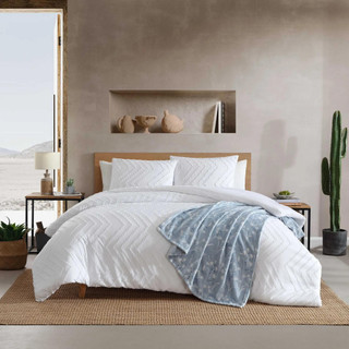 Thumbnail 1: Wrangler Wrangler Prairie Zig Zag Chenille Comforter Sham Set 