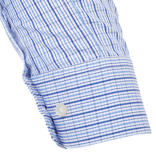 Thumbnail 3: CHAPS Chaps Men's Long Sleeve Yarn Dye Buttoned Shirt 