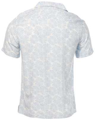 Thumbnail 2: Perry Ellis Perry Ellis Mens Short Sleeve Floral Button Down Shirt 