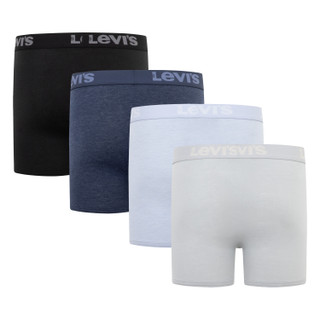 Thumbnail 4: Levi's Levi's Boys 4 Pk Heather Boxer Briefs 