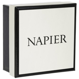 Thumbnail 3: Napier Napier Boxed Crystal and Pearl Brooch Pin 