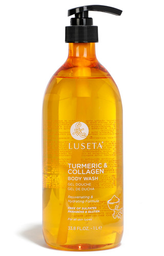 Thumbnail 1: LUSETA Luseta 34 oz Turmeric & Collagen Body Wash 
