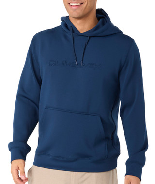 Thumbnail 2: Quiksilver Quiksilver Mens Fleece Embossed Logo Pullover Hoodie 