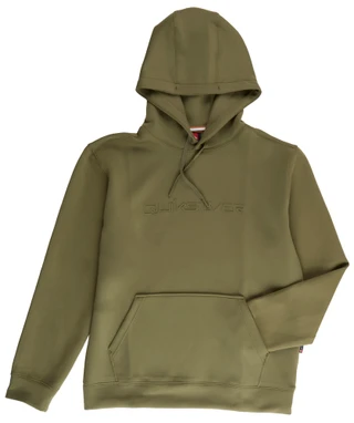 Thumbnail 1: Quiksilver Quiksilver Mens Fleece Embossed Logo Pullover Hoodie 