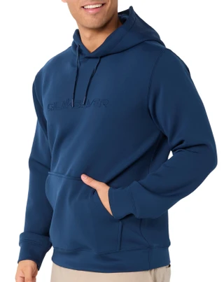 Thumbnail 6: Quiksilver Quiksilver Mens Fleece Embossed Logo Pullover Hoodie 
