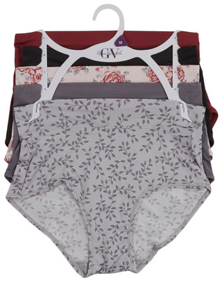 Thumbnail 2: Gloria Vanderbilt Gloria Vanderbilt Womens 5 Pk Microfiber Brief Panties 