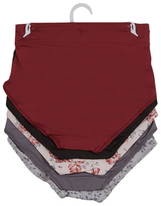 Thumbnail 2: Gloria Vanderbilt Gloria Vanderbilt Womens 5 Pk Microfiber Brief Panties 