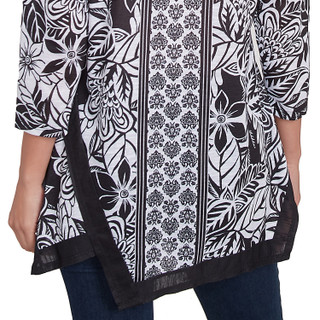 Thumbnail 5: Ruby Road Ruby Road Womens 3/4 Sleeve Floral Print Top 