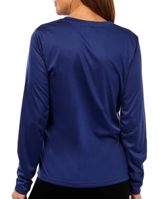 Thumbnail 2: Mountain And Isles Mountain and Isles Womens Long Sleeve Wave Sunset Top 