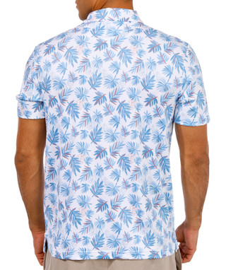 Thumbnail 2: Callaway Callaway Mens Print Short Sleeve Golf Shirt 