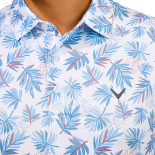 Thumbnail 3: Callaway Callaway Mens Print Short Sleeve Golf Shirt 
