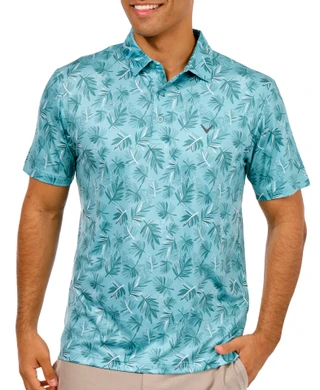 Thumbnail 1: Callaway Callaway Mens Print Short Sleeve Golf Shirt 