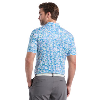 Thumbnail 2: Callaway Callaway Mens Print Short Sleeve Polo Golf Shirt 