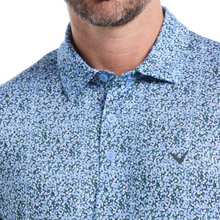 Thumbnail 3: Callaway Callaway Mens Print Short Sleeve Polo Shirt 