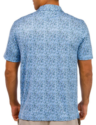 Thumbnail 2: Callaway Callaway Mens Print Short Sleeve Polo Shirt 