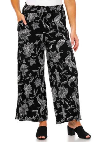 Thumbnail 1: Ellen Tracy Ellen Tracy Womens Wide Leg Jersey Pants 