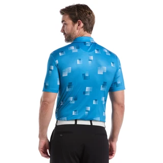 Thumbnail 2: Callaway Callaway Mens Print Short Sleeve Golf Polo Shirt 