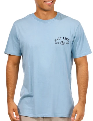 Thumbnail 2: Salt Life Salt Life Mens Cocktail Graphic Short Sleeve Tee 